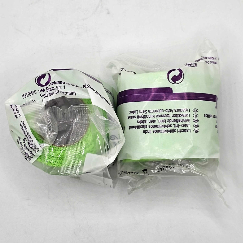 2082C 3M Health Care Coban Self-Adherent Wrap 2"x5yds Latex Free NonSterile 2Pcs