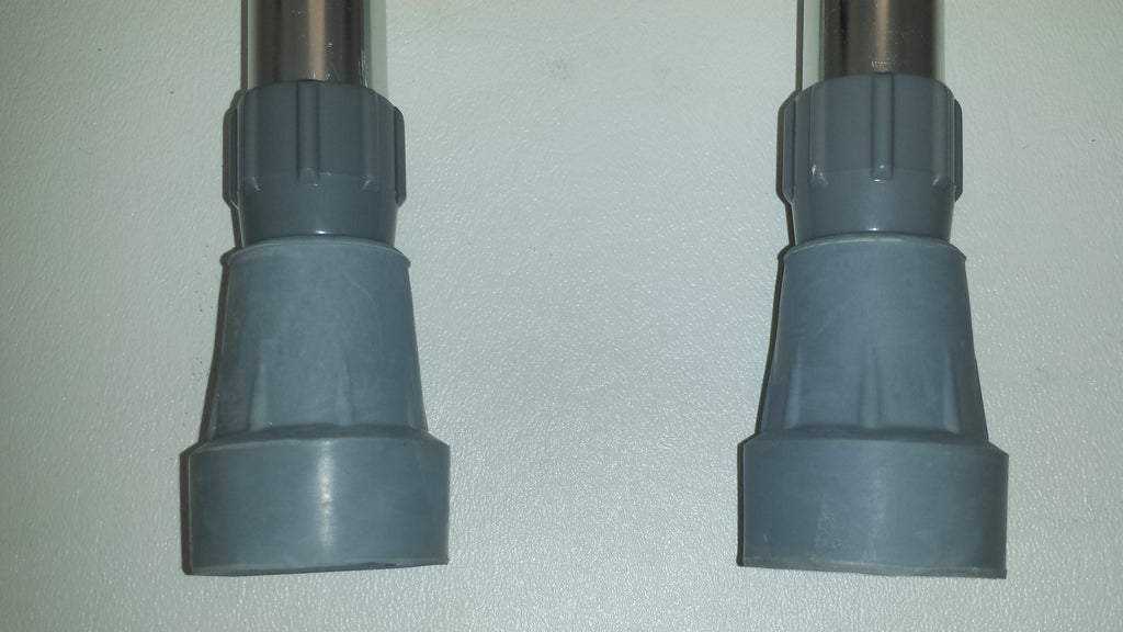 Adjustable Forearm Crutches Size M (Pair) - Black