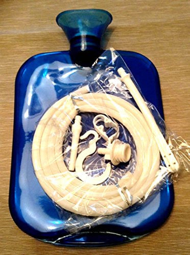 2 Qt. Combination Enema Bag   Douche System With Water Bottle Fountain Cleansing