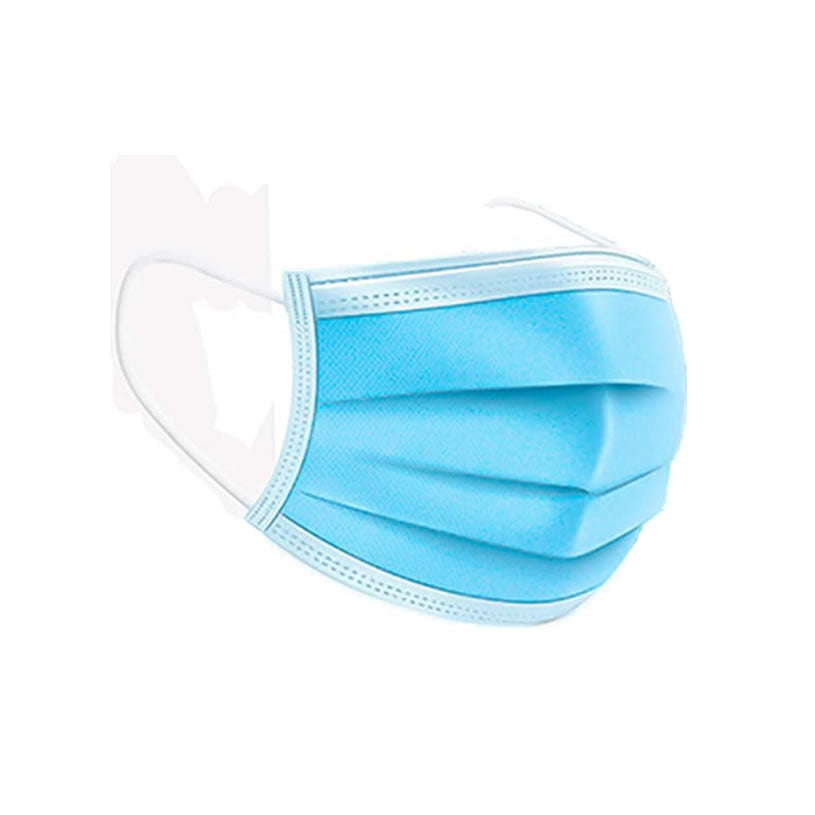 50Pcs Disposable Filter Mask 3 Ply Earloop Face Masks