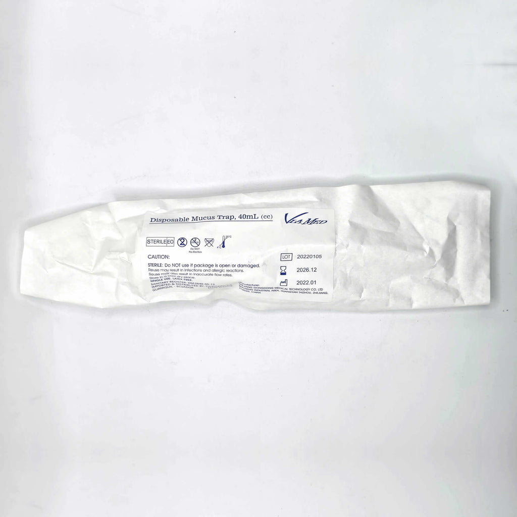 Mucus Specimen Extractor Trap 40ml Disposable Latex Free Exp 2026-12 S ...