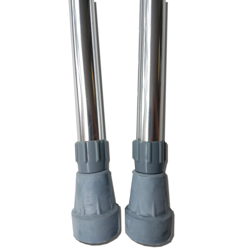 Adjustable Forearm Crutches Size M (Pair) - Black