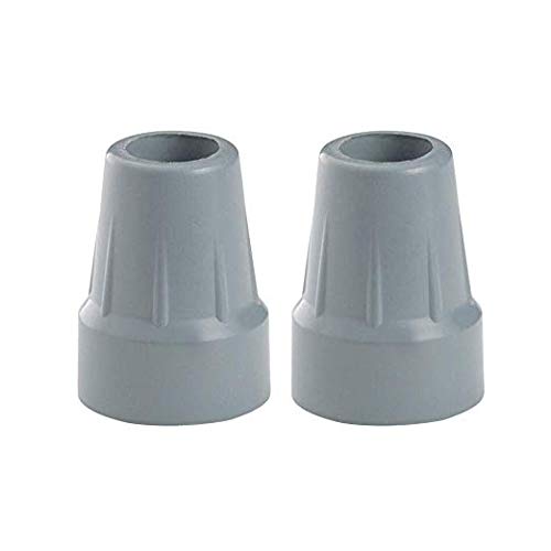 Replacement Crutch Tips ¾" Gray 2 1/4" Long, same as OEM NEW