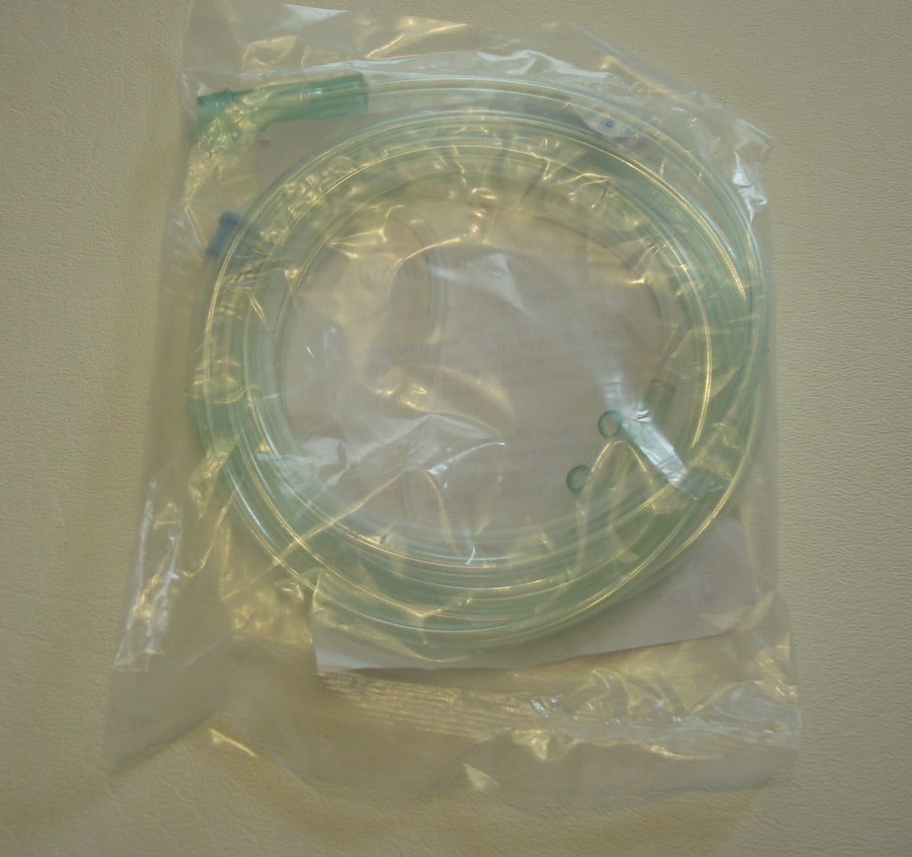 Nasal oxygen CANNULA Adult Flexible Tip Soft , Over the ear style Size M.