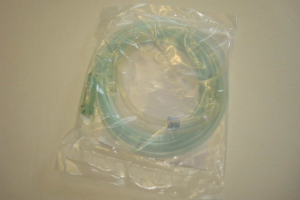 Nasal oxygen CANNULA Adult Flexible Tip Soft , Over the ear style Size M.