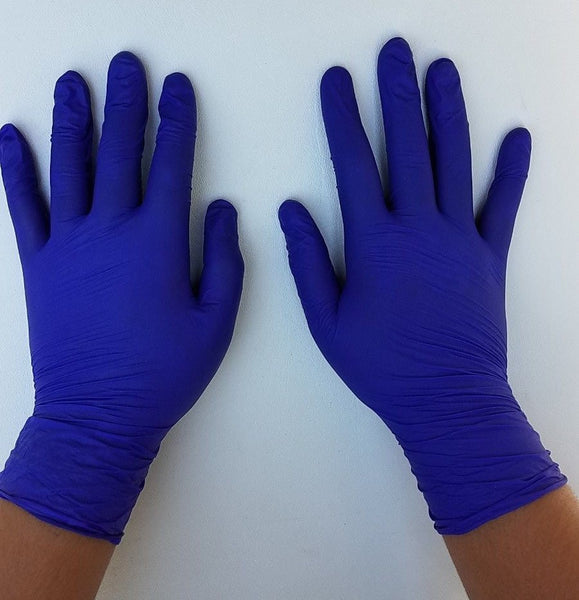Nitrile Medical Gloves Disposable BLUE Powder & Latex Free Exam Choose Size 400