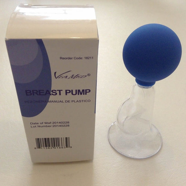 Manual Breast Feeding Pump Plastic Vintage Style